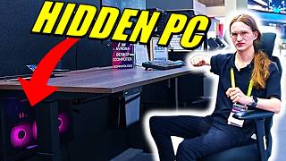 This Gaming Desk Has a PC Inside! Lian Li DK-B
