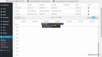 WP Google Calendar Manager Pro v1.7 - Synchronization & Calendars options