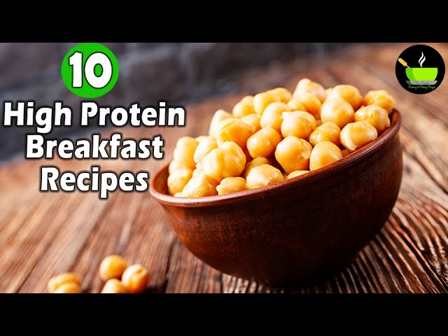 10 High Protein Breakfast Recipes | Healthy Breakfast Recipes| Quick & Easy Breakfast | Breakfast | She Cooks