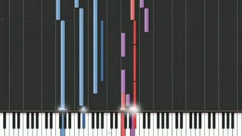 Within Temptation - Forgiven (Synthesia tutorial with voice part)