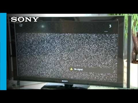 Bravia TV:  I have No Signal