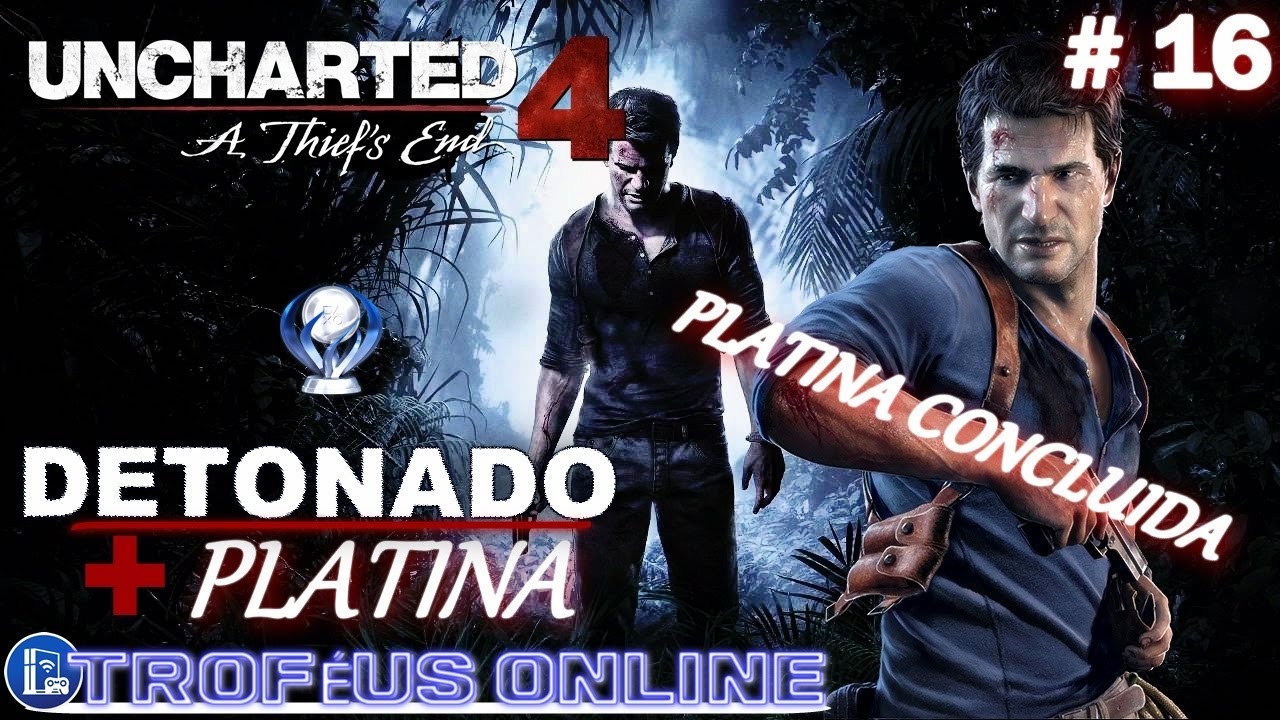 Mídia Física Jogo Uncharted 4: A Thief's End Ps4 Original - GAMES