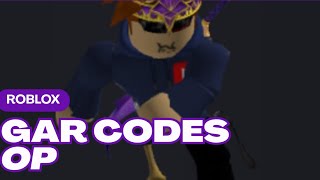 *op* Roblox GAR Codes 026 | Roblox Coruscant