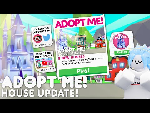 NEW HOUSE UPDATE in Adopt Me!  New Houses Concept Video + House Tour