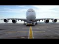 Magnificent Emirates A380 retrofit timelapse video