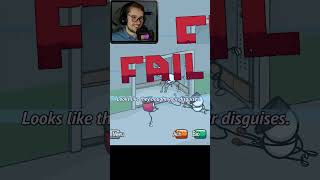 Самые нелепые попытки решают все проблемы! #stickmin #игры #gaming #прикол #fun