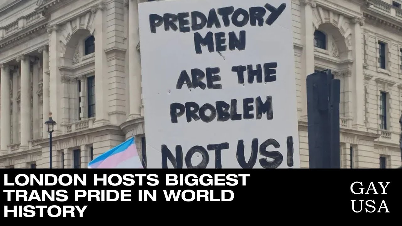London Hosts Biggest Trans Pride in World History | Gay USA 7/30/2025