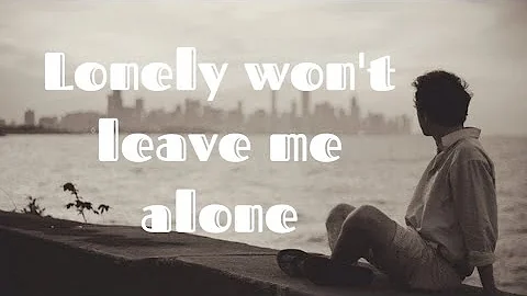 Lonely won't leave me alone/ Glenn Medeiros / Video Lyrics Edited By: Dee Valencia