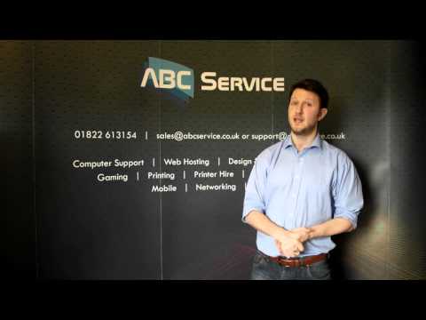 Cloud Hosting and Dedicated Servers from ABC Service, Tavistock, Devon