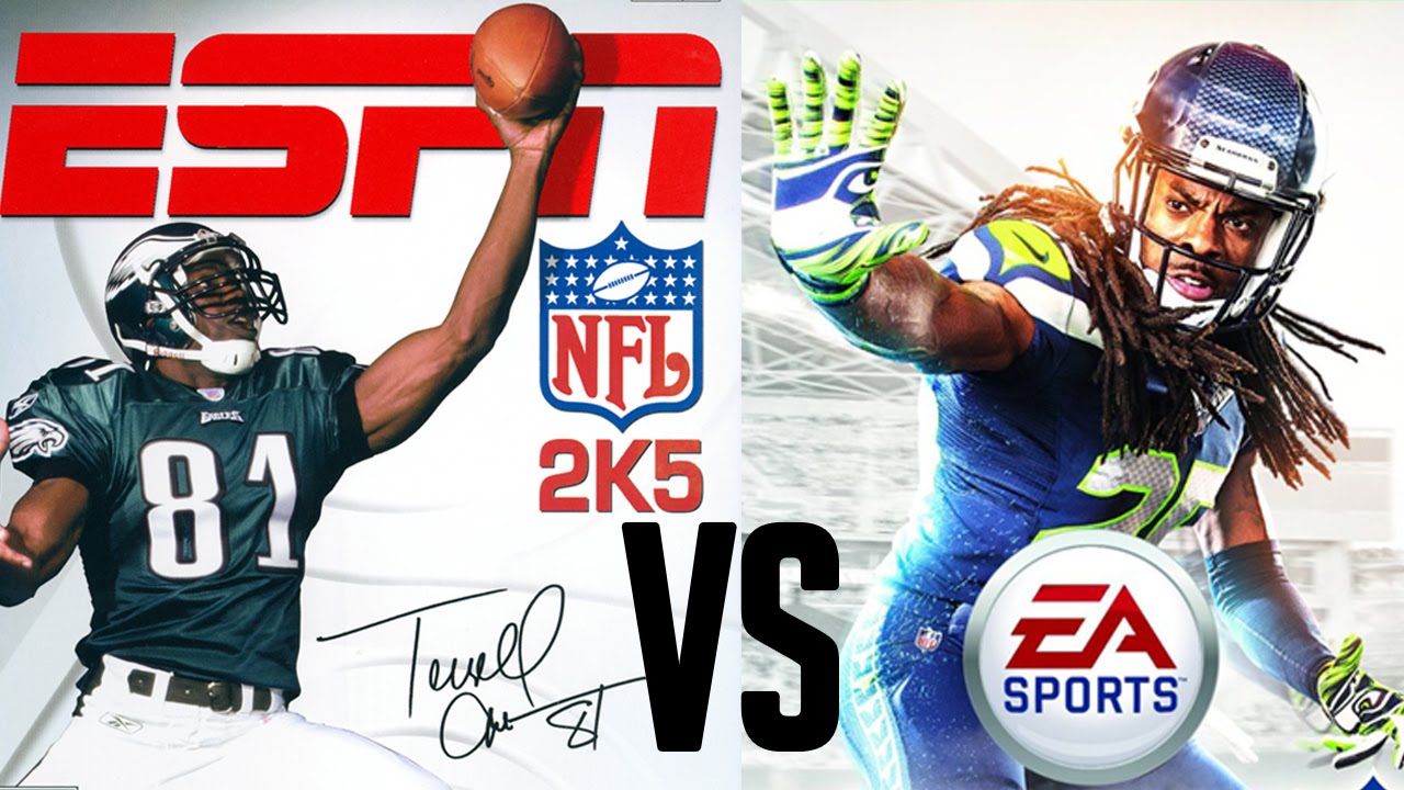 (Video Game), espn nfl 2k15, madden 15 vs esnp nfl 2k, Madden NFL...