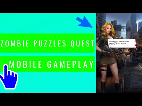 Zombie Puzzles Quest 😱🩸 iOS Android Mobile Gameplay