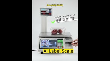 Revolutionize your business Operations with the power of intelligent AI barcodes receipt scale