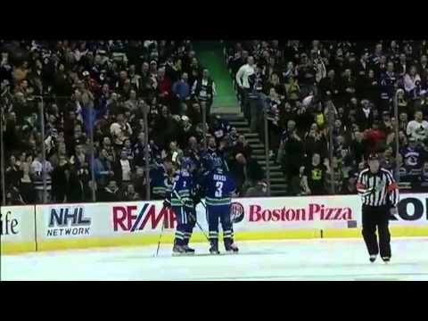 daniel sedin hat trick