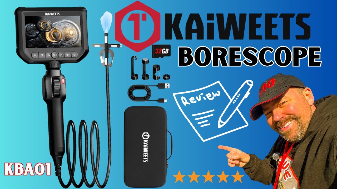 The Best Borescope For Mechanics To Buy: KAiWEETS KBA01 Review