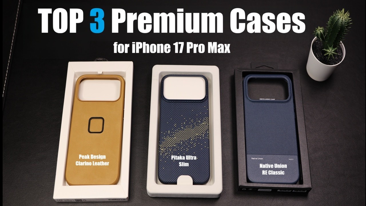 The Best Premium iPhone 17 Pro Max Cases – Which one would you choose ?  🔥