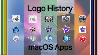 🍎 macOS Applications Logo history🍎 #macOS Update