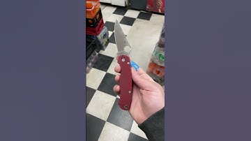 Spyderco Para 2! Gotta give love to the compression lock! It was a game changer! #knife #shorts