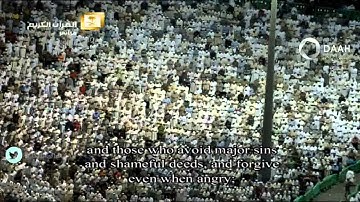 تلاوة تحبيرية لصلاة التراويح للشيخ عبدالله الجهني ليلة 24 رمضان 1436- المسجد الحرام(فصلت47الزخرف30)