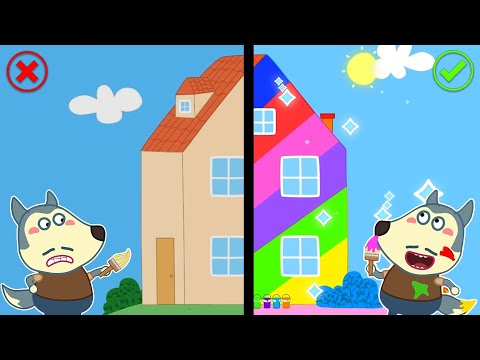 Lycan Indonesian | Bayi Lycan melakukan pekerjaan petani | Animasi 2d