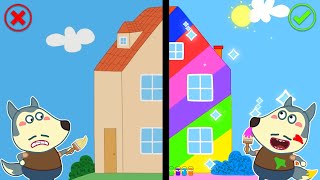 Lycan Indonesian | Bayi belajar mewarnai dunia | Animasi 2d