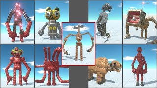 Siren Head vs Some More Trevor Henderson Creatures Animal
