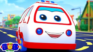 Wheels On The Ambulance + More Nursery Rhymes for Kids by Bob the Train