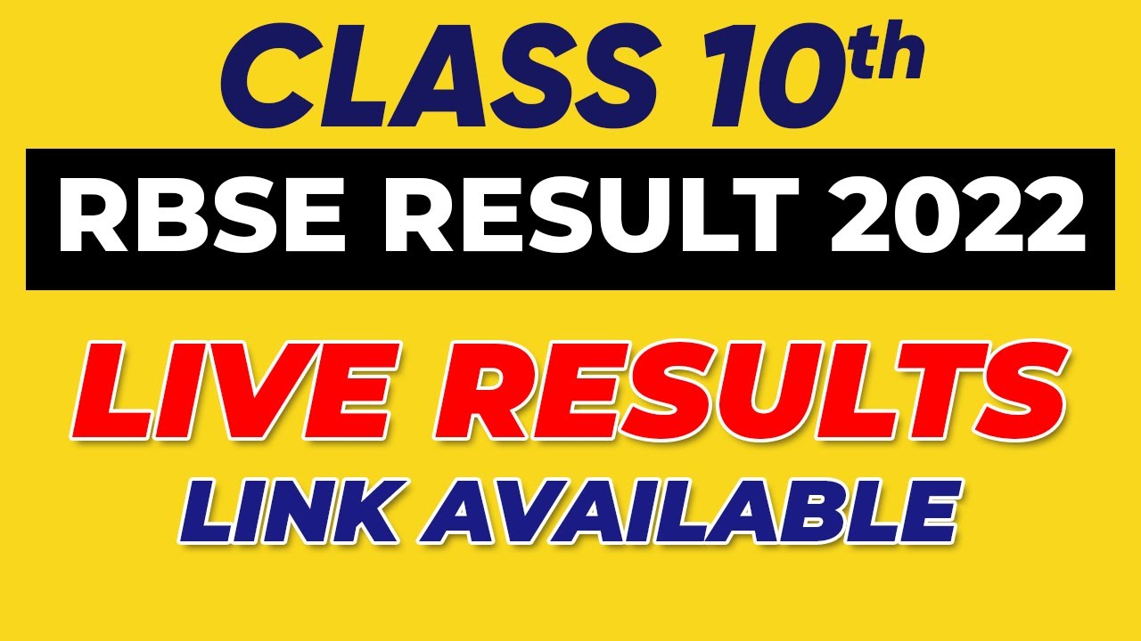 🔴LIVE Class 10th |  RBSE BOARD RESULT 2022 | Rajasthan BOARD | Singhkori Education