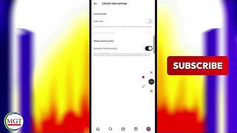 Instagram data usage and media quality kya hota hai