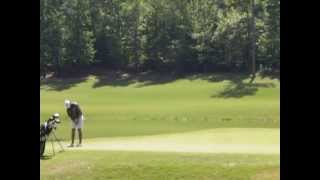 Jake Makes an Eagle on Hole 9 at Limestone Springs