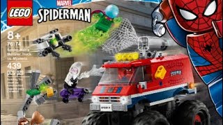 Lego SpiderMan’s Monster Truck Vs  Mysterio set review