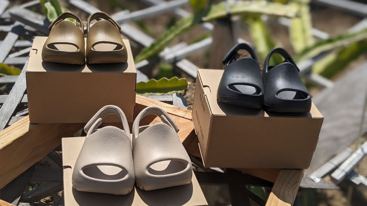 Adidas Yeezy Infant Slides All New Colorway Unboxing