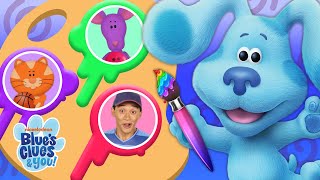 Guess The Missing Color Game #6 With Blue & Josh! 🏀 | Blue's Clues & You!