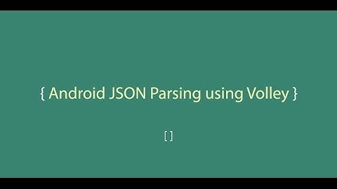 Android JSON Parsing in Bangla show data on android app part 2   Volley Library   PHP   MYSQL