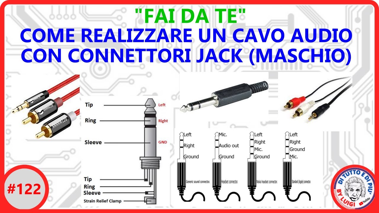 Cavo Aux Jack Da 3,5 Mm A 6,5 â€‹â€‹mm Audio Stereo Alta Qualità Da 3 - Foto 9