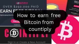 How to earn money from countiply free Bitcoin || Bitcoin || Countiply screenshot 5
