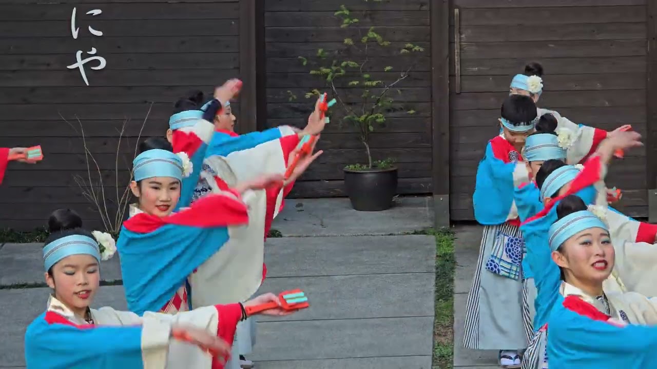 ほにやっこ　ほにや踊り初め2演舞め