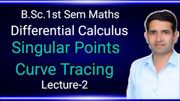 L-2 Curve Tracing Differential Calculus B.Sc.1st semester B.Sc.1st year math by Jitendra kumar