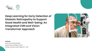 Deep Learning for Early Detection of Diabetic Retinopathy to Support Good Health and Well-being