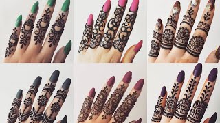 Latest Finger Mehndi Design for Back Hand || Soft Look screenshot 4