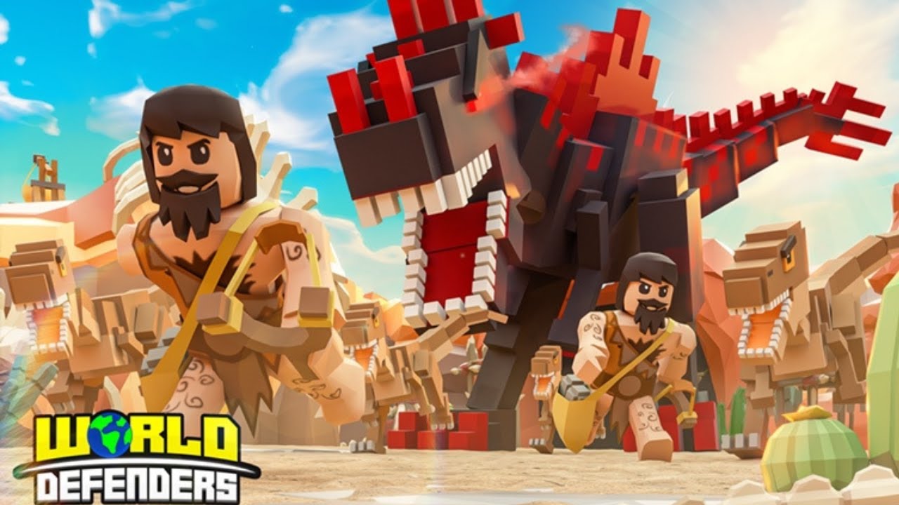 PLAYING WORLD DEFENDERS!! - Roblox Adventures