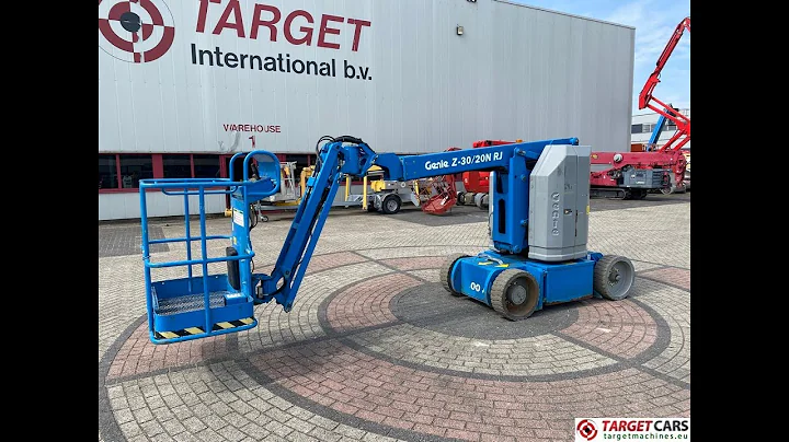 782293 GENIE Z30/20N RJ ELECTRIC Z-30/20N RJ ARTICULATED BOOM WORK LIFT 1110CM 01-14 Z30N13-15132