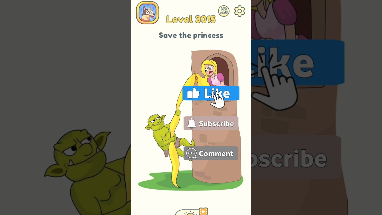 Dop 2 (Delete One Part) Level-3015 save the princess 