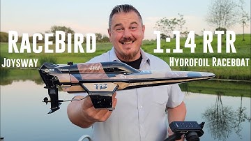 RaceBird Lite | Joysway - 1:14 RTR Hydrofoil Race Boat - Maiden Run & Unbox + Recovery Efforts