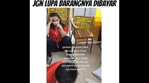 resiko kerja di Indomaret dan Alfamart ya kek gini😩