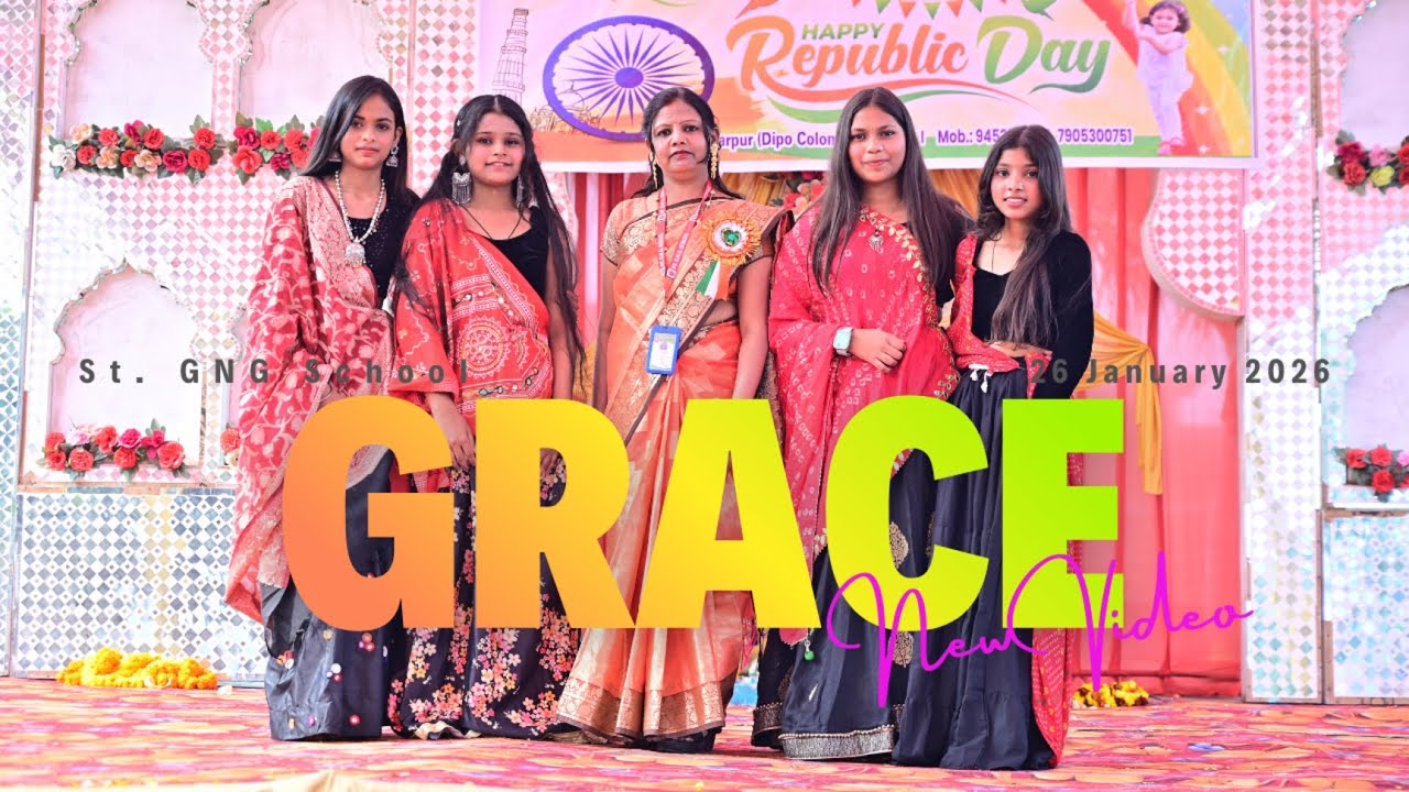 Girls Dance Performance 💃 | St. GNG School | Republic Day Program 2026 | Varanasi