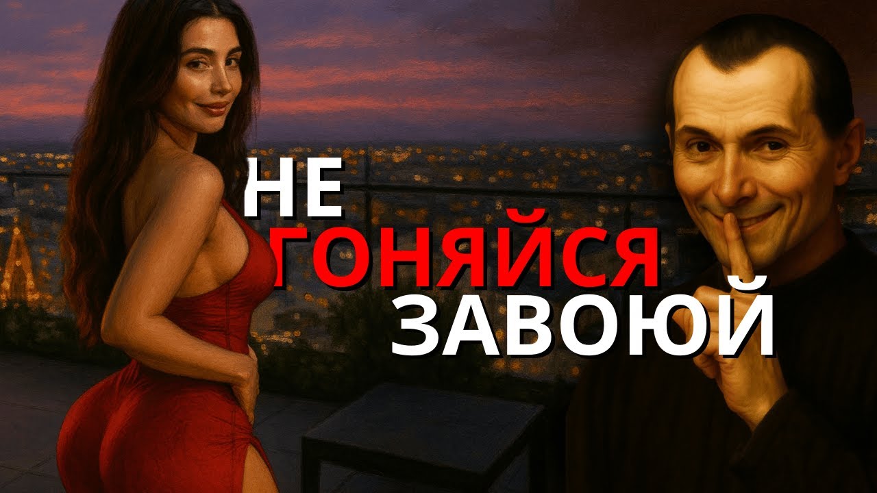 Никогда Не Гоняйся За Женщиной – Пусть Она Гоняется За Тобой | Стратегия Макиавелли