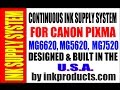 CISS For Canon Pixma MG6620, MG5620, MG7520