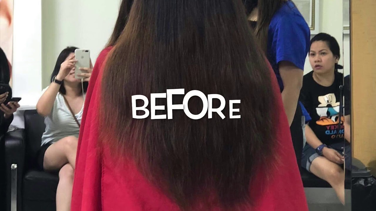 Cutting my hair short (Moving On) - YouTube