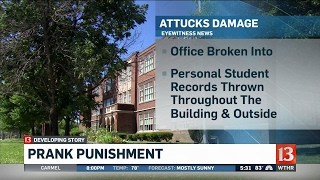 More damage discovered after senior prank
