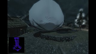 Skyrim Object Devourment - a very hungry Khajiit eats her entire house.